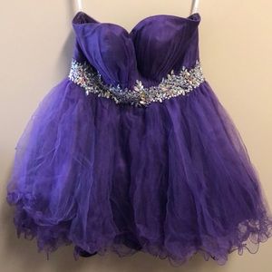 Purple Prom Dress